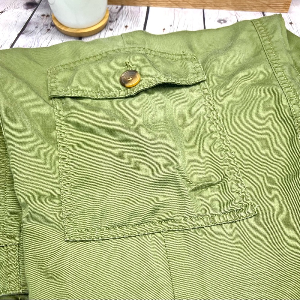 DIP Women’s Cargo, Drawstring Button/Zip Pants - Picture 7 of 9